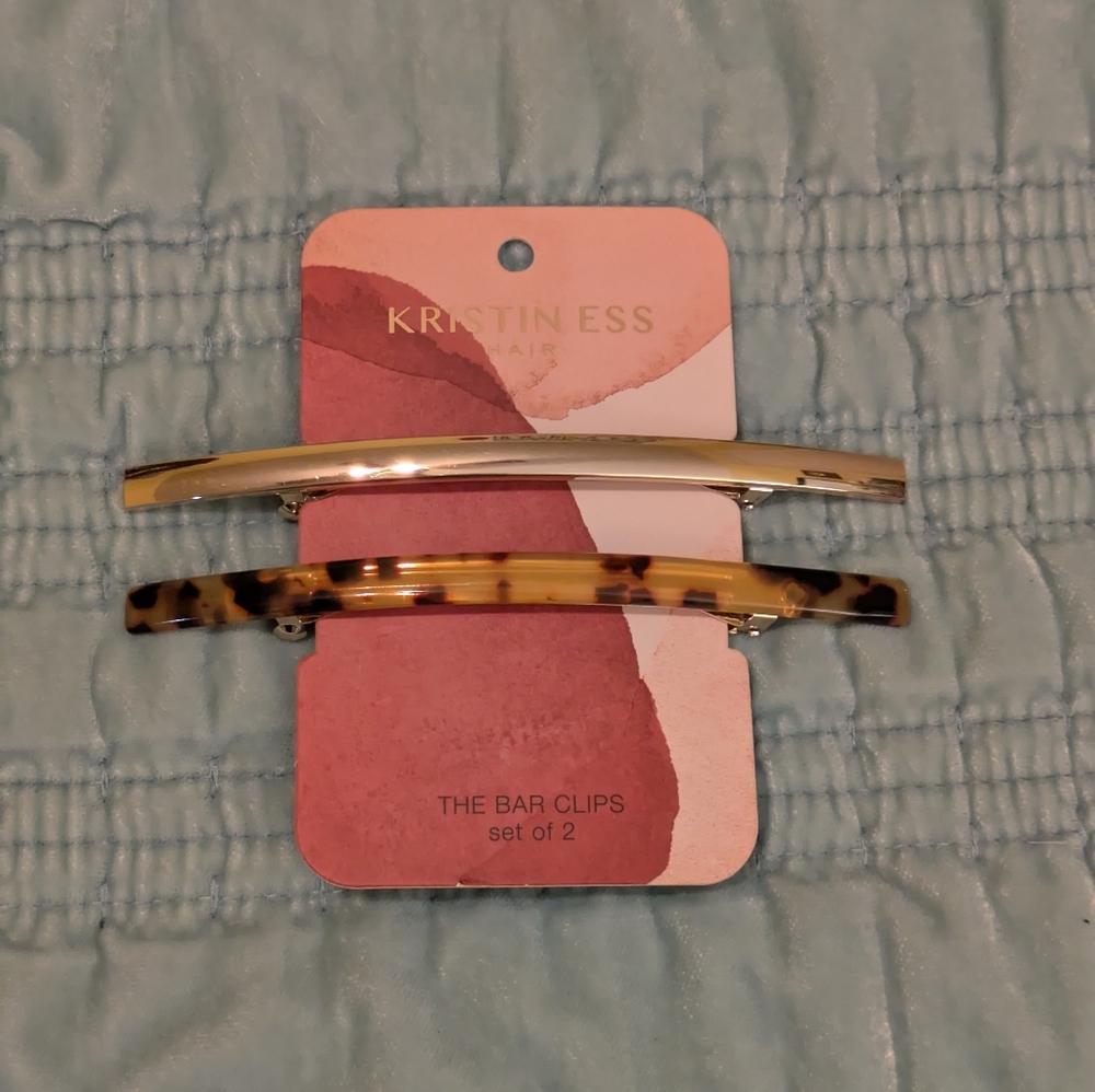 Kristin Ess bar hair clips